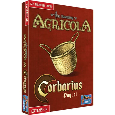 Extension Agricola Corbarius ASMODEE 120 cartes (FR) Bâtiments mineurs et savoir-faire Multicolore