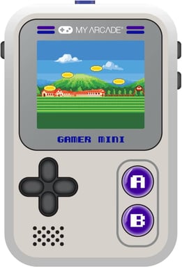 My Arcade - Consola de bolsillo Gamer mini classic - Gris/morado