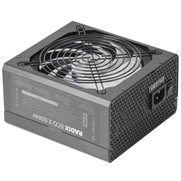 Fuente de Alimentación Tacens Radix Eco X 650- 650W- Ventilador 14cm - Neuf