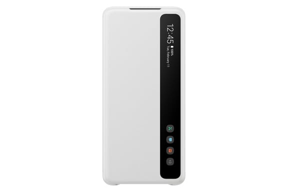 Samsung EF-ZG985 coque de protection pour téléphones portables 17 cm (6.7'') Folio Blanc Samsung Galaxy S20+
