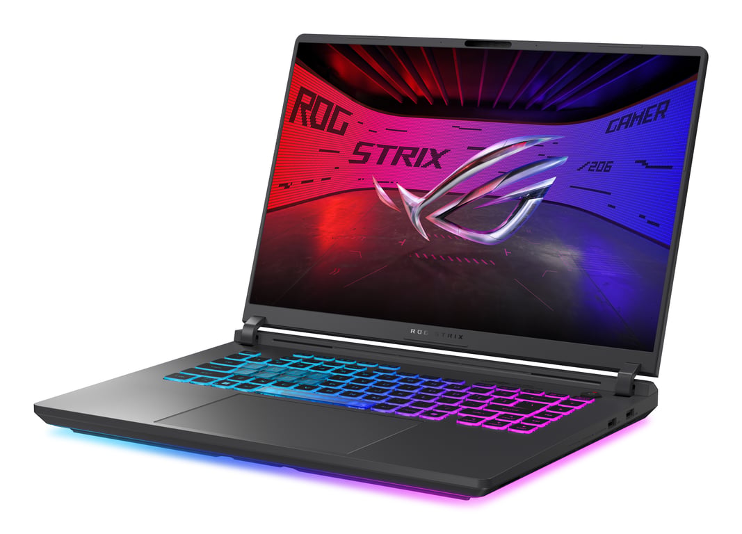 PC portable gaming Asus ROG STRIX G16 G615JMR DR5114W 16 WQXGA 240 Hz Intel® Core™ i7 RAM SSD Nvidia GeForce RTX 5060 - vue 3
