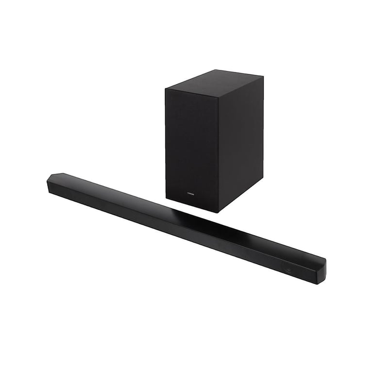 Samsung HW B450F 2025 2.1ch Soundbar with Wireless Subwoofer - vue 3