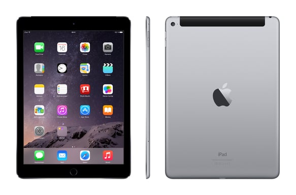 Apple iPad Air 2 4G 128 Go 24,6 cm (9.7'') 2 Go Wi-Fi 5 (802.11ac) iOS Gris