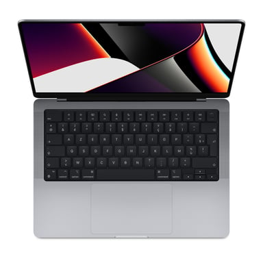 MacBook Pro M1 Max (2021) 14.2', 3.2 GHz 4 To 64 Go  Apple GPU 32, Gris sidéral - QWERTY - Espagnol