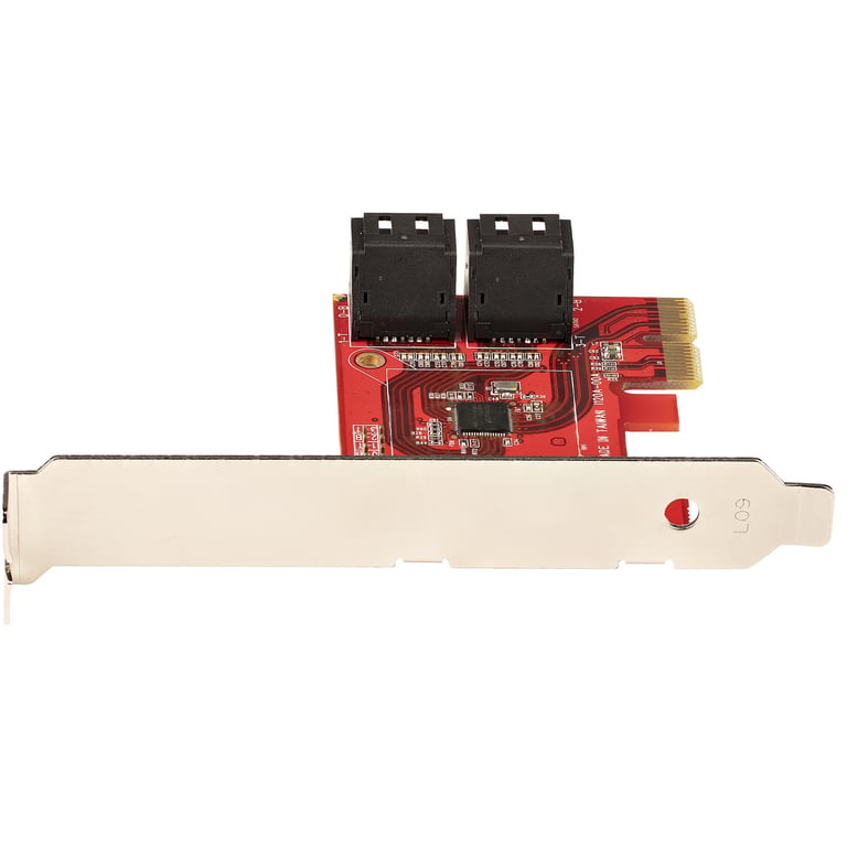 StarTech.com Carte contrôleur PCI E avec 4 ports SATA III internes - vue 4