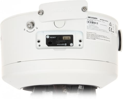 Hikvision DS-2CD2747G2H-LIPTRZS2U/SL(2.8-12mm) Telecamera di rete dome varifocale motorizzata 4 MP con Smart Hybrid Light e ColorVu