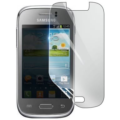 3mk Protector de pantalla de hidrogel antigolpes y antiarañazos para Samsung Galaxy Young S6310 Transparente