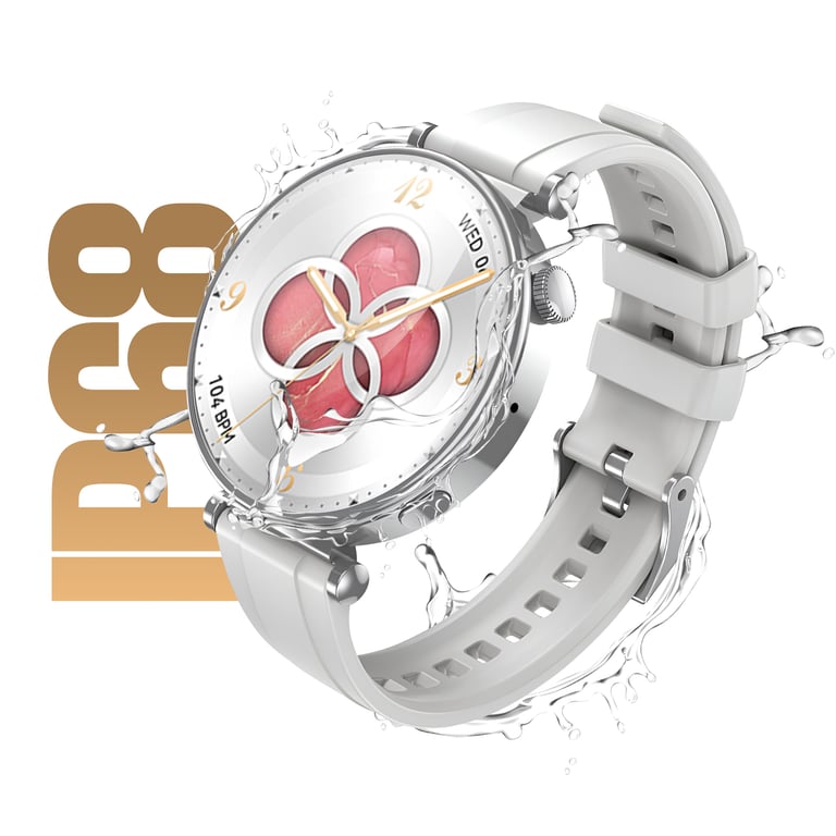 Montre connectée XO GT4 Mini écran rond AMOLED 1 32 multisports suivi du sommeil appels Bluet Neuf - vue 4