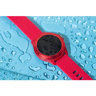Forever Colorum, montre connecté bluetooth 5.0 IP68, Rouge