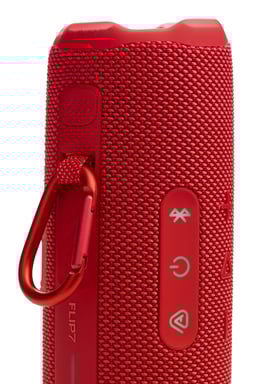 Flip 7 – Enceinte Bluetooth portable – haut-parleur – 14 heures d'autonomie – Rouge