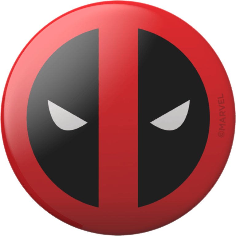 PopSockets Grip Deadpool Icon black/red