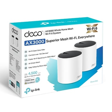 TP-Link AX3000 Dual Band (2,4 GHz / 5 GHz) Wi-Fi 6 (802.11ax) Bianco 3 Interno