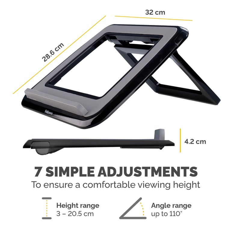 Fellowes Support QuickLift pour ordinateur portable I Spire Series - vue 3