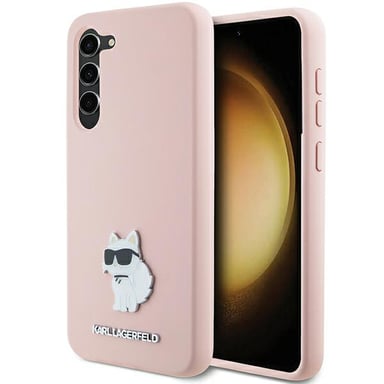 Custodia Karl Lagerfeld Choupette per Samsung Galaxy S23+, rosa