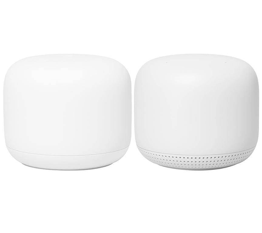 Google Nest Wifi Router and Point 2 pack routeur sans fil Gigabit Ethernet Bi bande 2 4 GHz / 5 GHz Neuf - vue 2