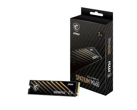 MSI Spatium M460 PCIe 4.0 NVMe M.2 1 To PCI Express 4.0 3D NAND