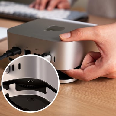 Stazione di ancoraggio per Mac Mini 2024 HUB USB-C e Archiviazione SSD