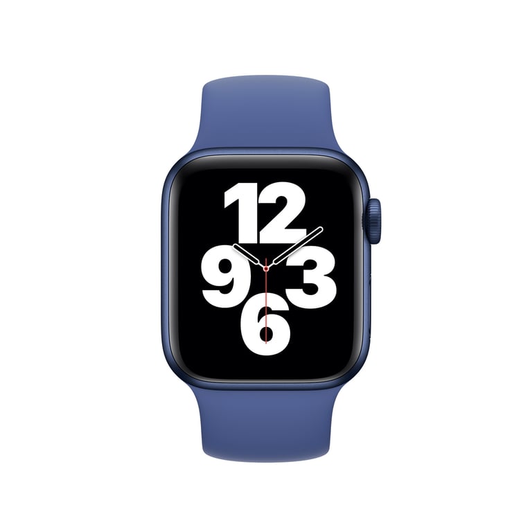 Bracelet Apple Watch 42mm Boucle unique en Silicone - vue 4