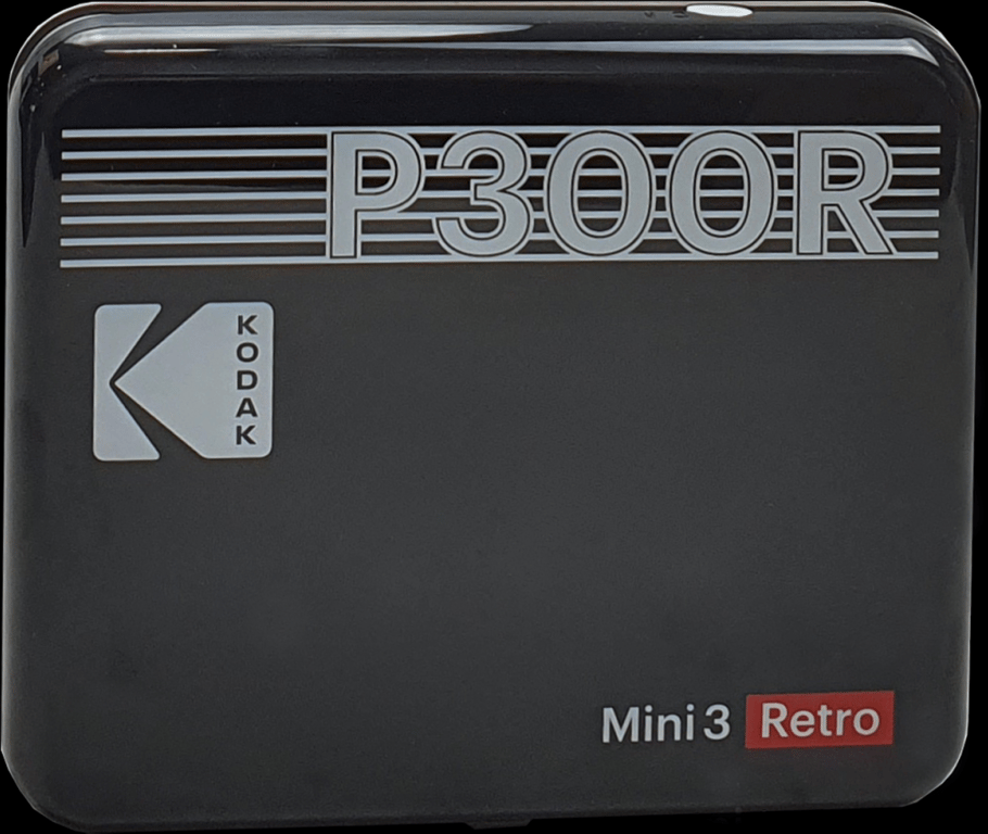 KODAK Mini Retro 2 P300 - Mini Imprimante Connectée (Photo format Carré 7,6 x 7,6 cm - 3 x 3, Blueto