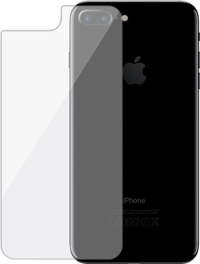 Verre trempé transparent arrière pour iPhone 8 Plus