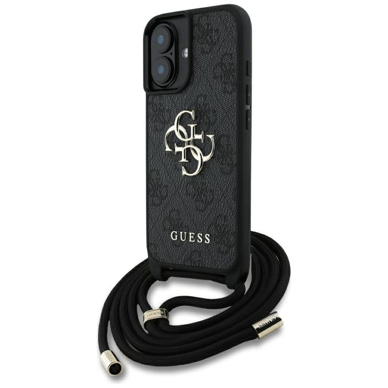 Étui bandoulière Guess 4G avec grand logo et cordon pour iPhone 16 - vue 4