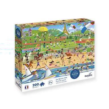 Deportes de verano Puzzle de 200 piezas - Actividad divertida y educativa