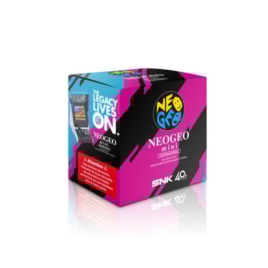 SNK Corporation NEOGEO Mini console de jeux portables 8,89 cm (3.5'') Noir, Bleu, Argent