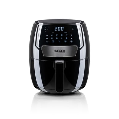 Haeger AF-D37.003A friteuse Unique 4,2 L 1500 W Friteuse d'air chaud Noir