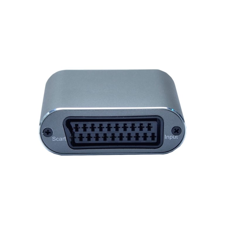 D2 Diffusion Convertisseur Péritel Vers Hdmi - Résolution Max. Full Hd 1080p@50/60hz - 1 Entrée Péritel (scart) / 1 Sortie Hdmi + 1