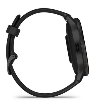 Garmin Venu 3 Wifi, Boitier noir et bracelet en silicone, Noir