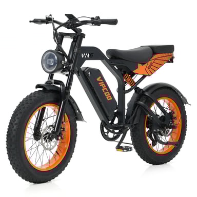 Bici elettrica VIPCOO VM6 All-Terrain con batteria rimovibile da 48 V 18,2 Ah