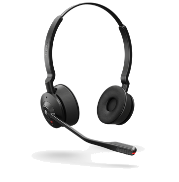 Jabra ENGAGE 55 UC STEREO Casque Sans fil Arceau Bureau/Centre d'appels Noir