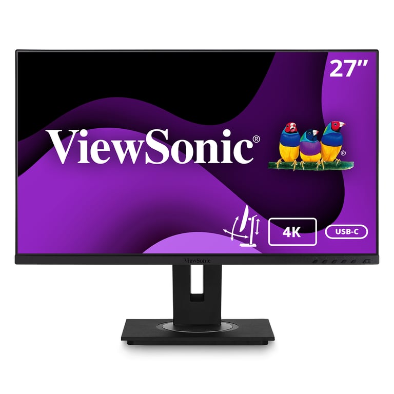 ViewSonic 27 LED VG2756 4K - vue 2