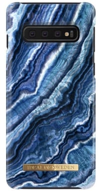 iDeal of Sweden Indigo Swirl coque de protection pour téléphones portables 15,5 cm (6.1'') Housse Bleu, Multicolore Samsung Galaxy S10