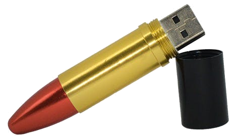 Clé USB - 16 Go - rouge à lèvres