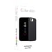 Coque pour iPhone 16e Édition Color Skin en TPU avec Intérieur Doux Noir