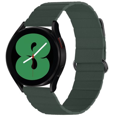 imoshion Bracelet en cuir magnétique - Connexion universelle 20 mm - Vert