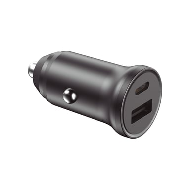 Ksix BXCRC20PD chargeur d'appareils mobiles Smartphone Noir Allume-cigare Charge rapide Auto