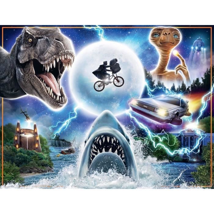 Puzzle 2000 pièces : Les Films Cultes D'Universal Ravensburger France - vue 4