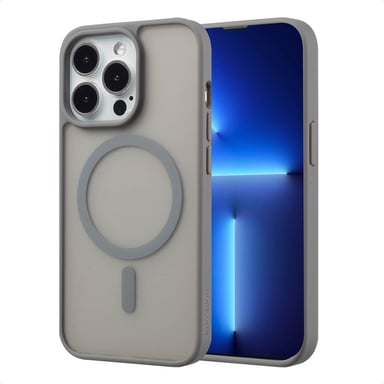 imoshion Coque Color Guard avec MagSafe pour Apple iPhone 13 Pro - Gris