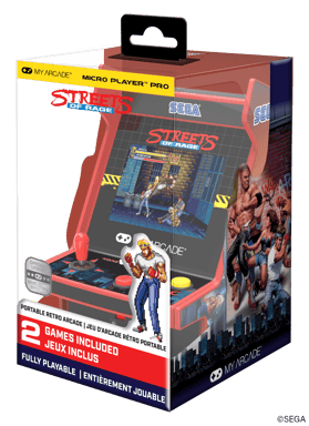 Streets Of Rage Micro Player Pro Portable Retro Arcade