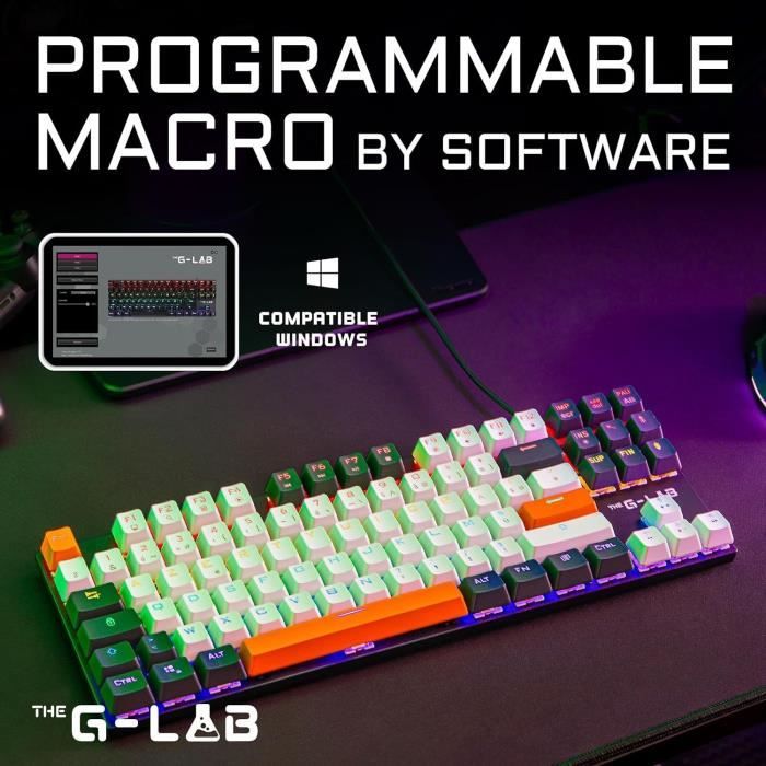 The G Lab Keyz Mercury TKL Colours - vue 5