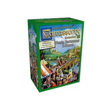 Extension Carcassonne : Bazars, Ponts et Forteresses pour un Jeu Épique