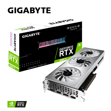 Gigabyte GeForce® RTX 3060 Ti Vision OC 8G 2.0
