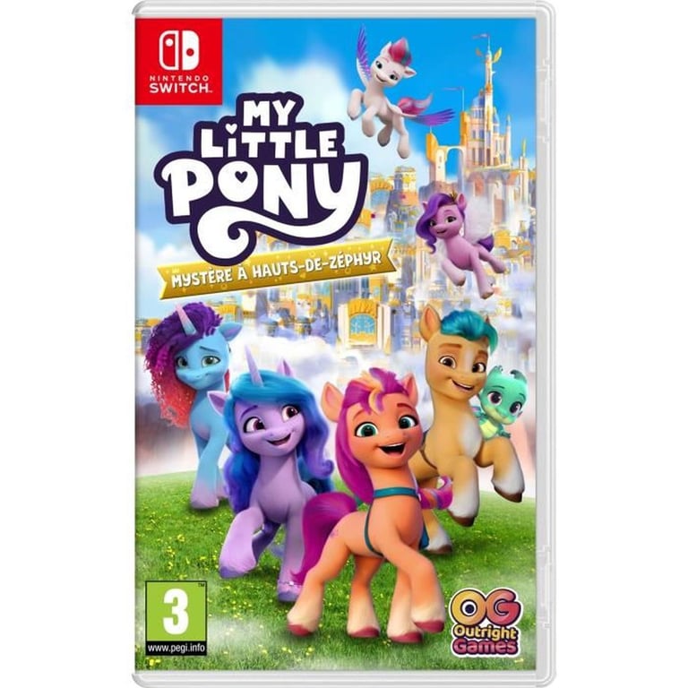 My Little Pony: Mystery at Zephyr Heights Jeu Nintendo Switch - vue 3