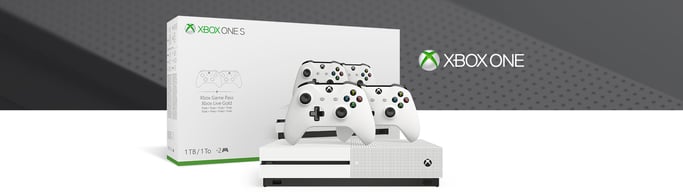 Microsoft Xbox One S 1Tb Wifi Bianco
