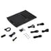 StarTech.com Console KVM a doppio binario HD 1080p - Switch/Console KVM HD VGA a porta singola - Monitor LCD/console a rack - Cassetto per rack server