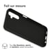 Accezz Coque Couleur pour Samsung Galaxy A14 (5G/4G) - Noir
