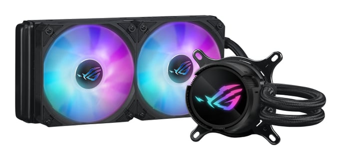 ASUS ROG Strix LC III 240 ARGB Processeur Kit de refroidissement du liquide 12 cm Noir