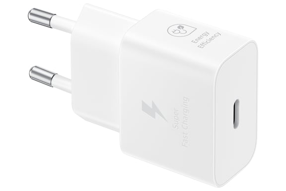 Samsung EP-T2510 Smartphone Blanc Secteur, USB Charge rapide Intérieure - Neuf